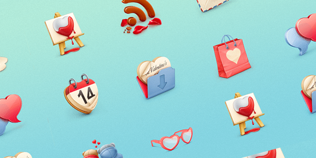 10 lovely icons for St. Valentine’s Day