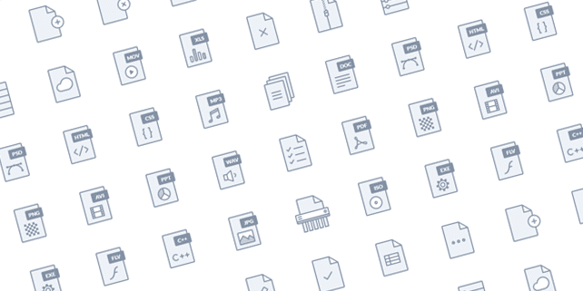File type icons (30 items)