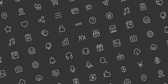 49 clean line icons