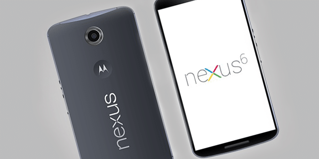 Nexus 6 realistic mockup