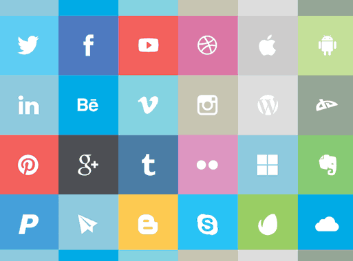 24_free_flat_social_icons