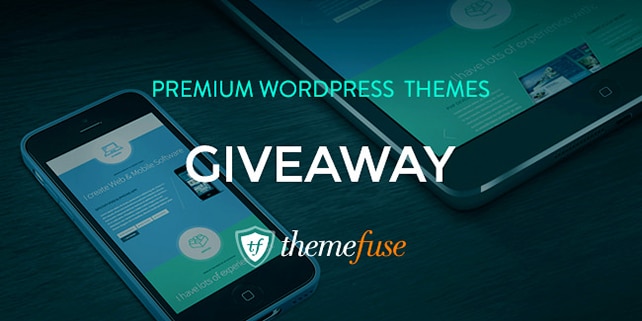 Giveaway: win 1 of 3 lovely WordPress themes by ThemeFuse