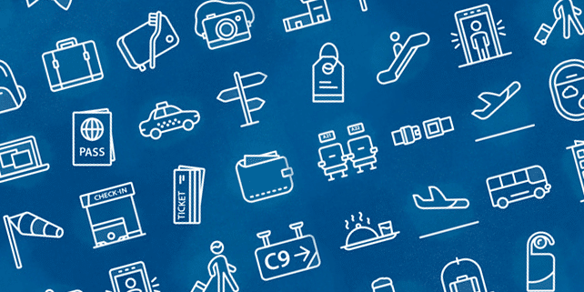 40 vector travel icons