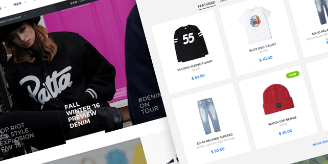 Dink – sharp e-commerce UI kit