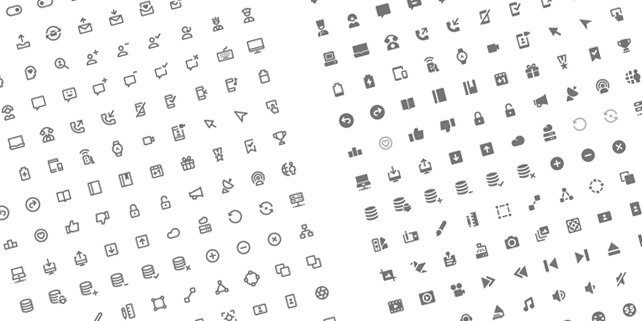 Nova – Material Design icon set (350 items)