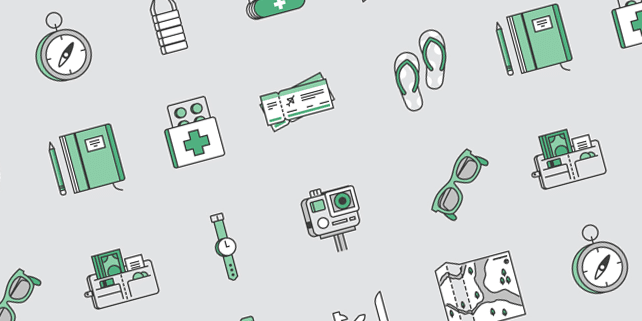 20 travel vector icons