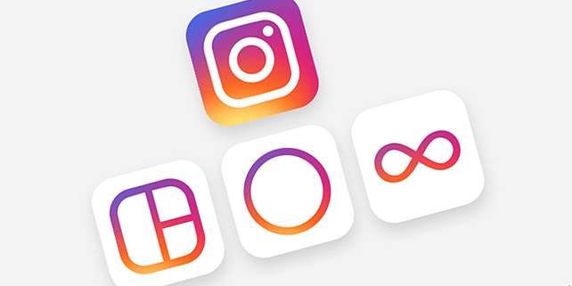 New Instagram vector icons