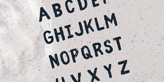 Fibre – handwritten vintage font