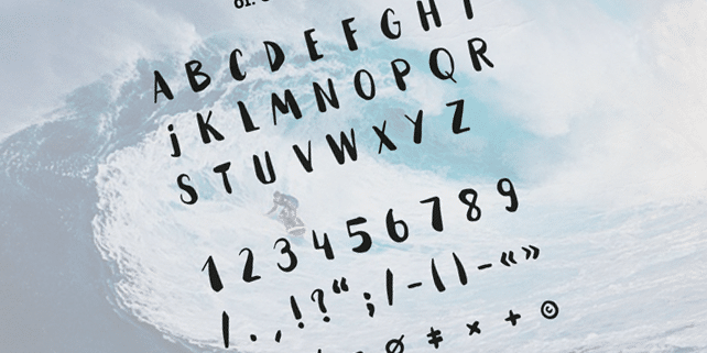 Hammock – fresh handmade font