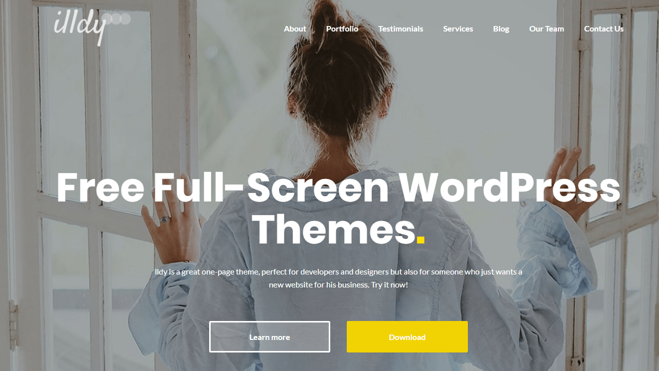 Best 15 Free Responsive Full-Screen Themes For WordPress