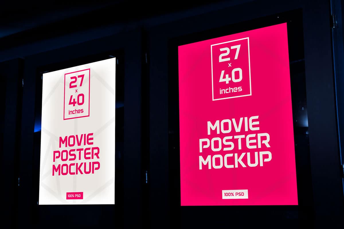 Movie Posters Mockup