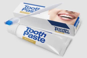 Exhibit Your Brand with this Free Toothpaste Mockup