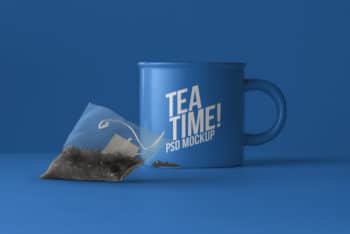 Tea Mug PSD Mockup with Useful Features & Stylish Look
