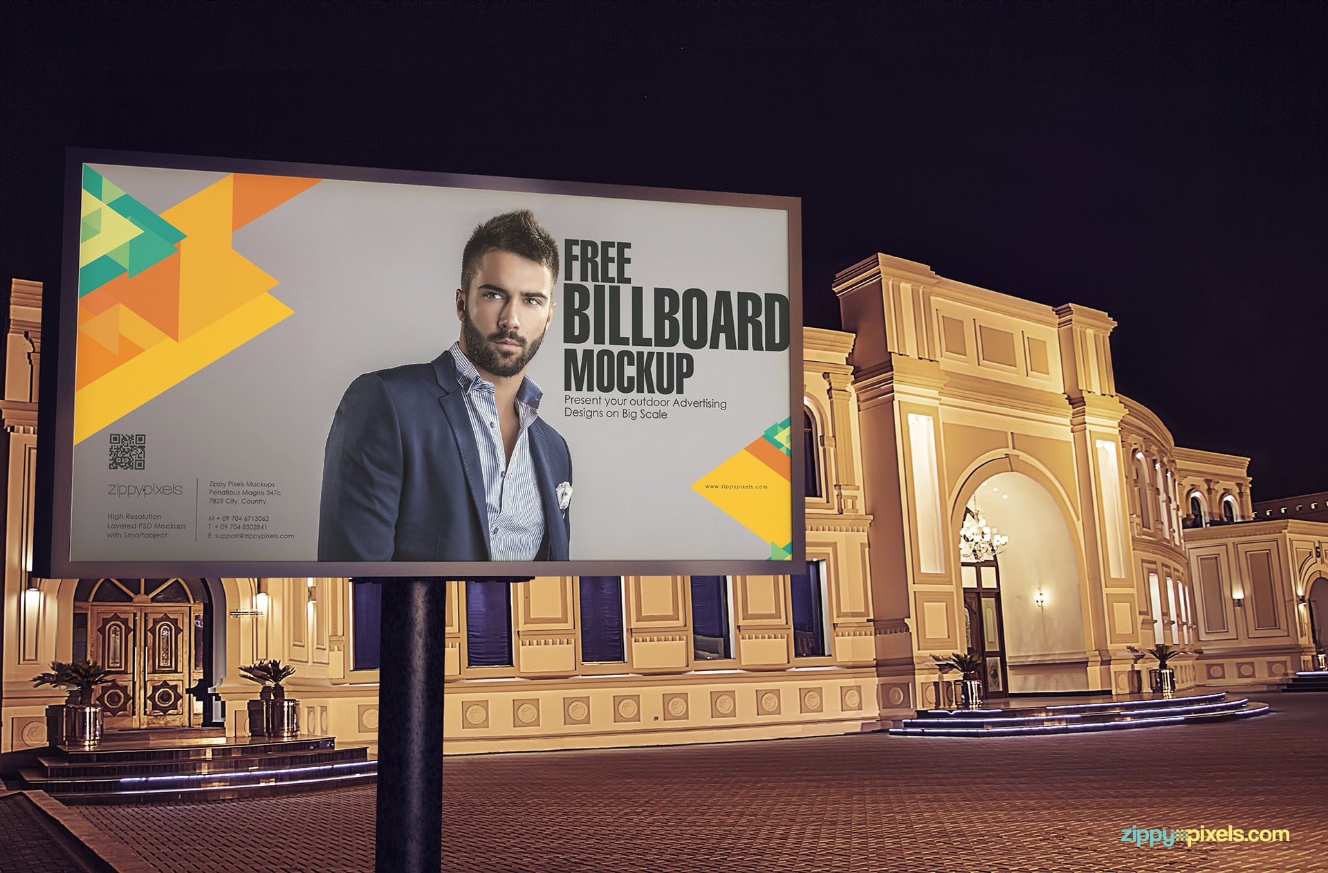 Billboard PSD Mockup Design