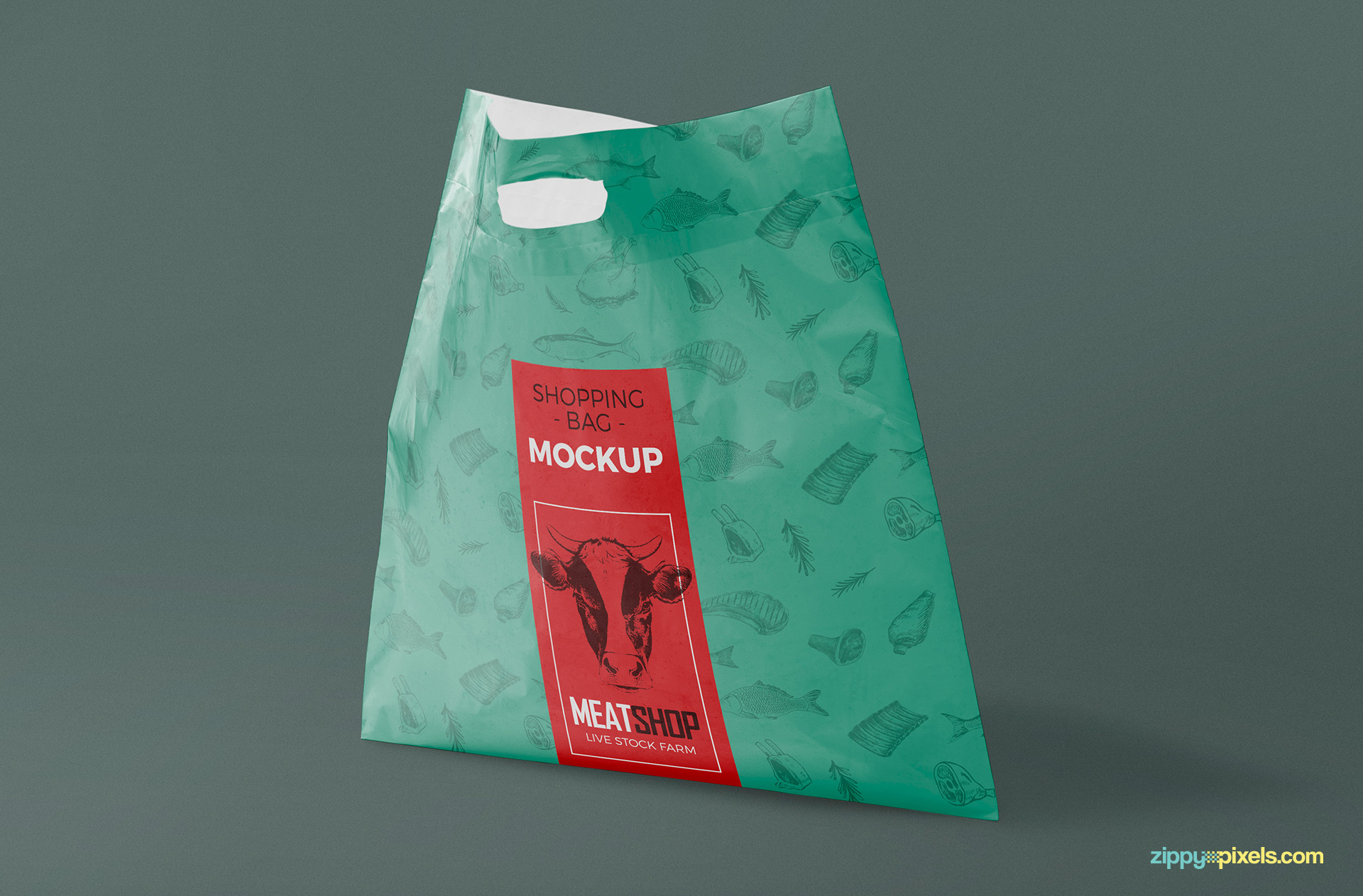 Plastic Bag PSD Mockup Design