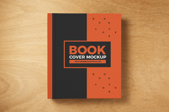 Book Cover PSD Mockup Design