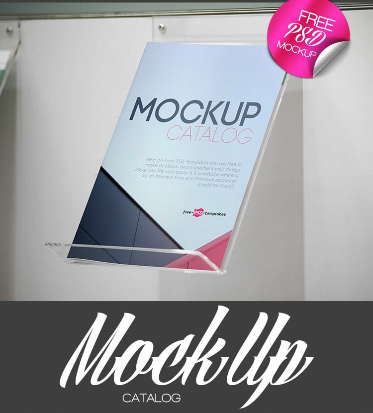 Catalog PSD Mockup Design