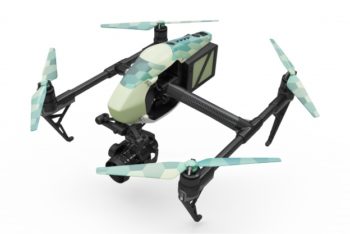 Free Customizable Amazing Drone Mockup in PSD