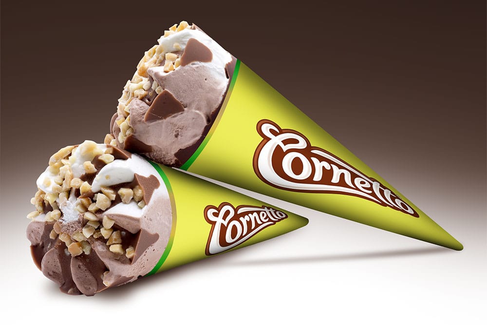 free ice cream cone mockup
