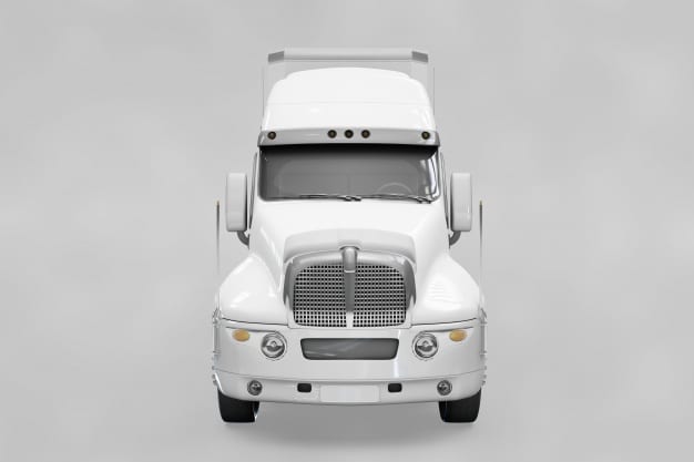 Frontview Truck Mockup