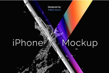 iPhone X PSD Mockup Complete Set – Available for Free