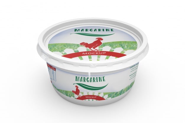 Margarine Pack Mockup