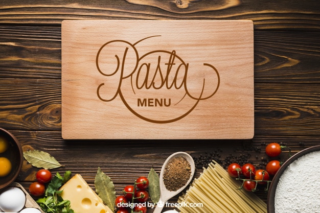 Pasta Cooking Plus Wooden Board
