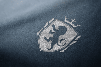 Sweater Logo PSD Mockup with Customizable Features