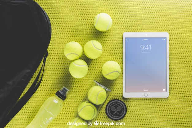 Tennis Balls Plus Tablet