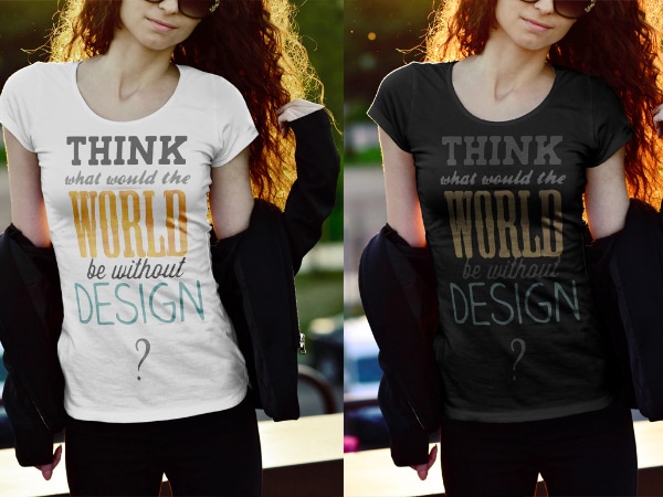 Female T-shirt PSD Mockup Download For Free - DesignHooks