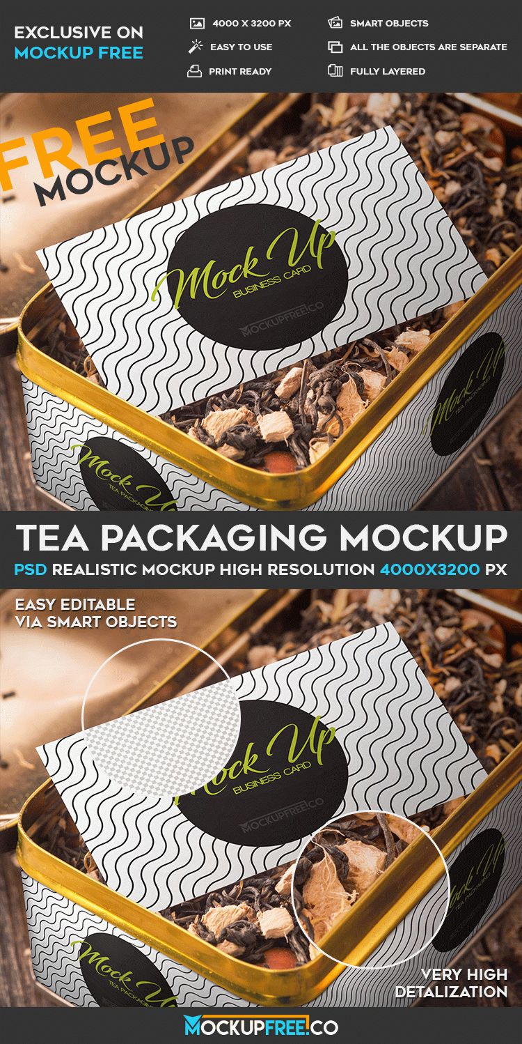 Tin Box Tea Packaging