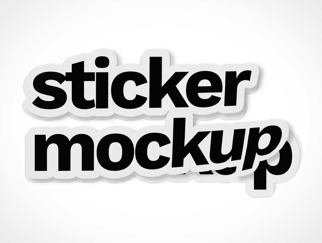 Word Sticker Design