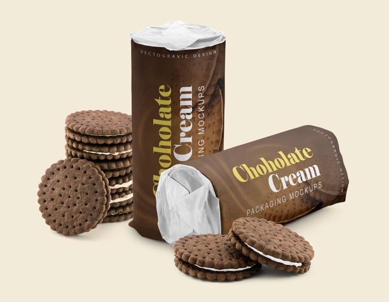 Chocolate Cookies Packaging