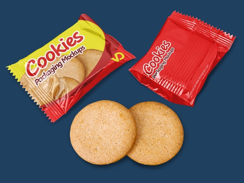 Cookie Packaging Mockup