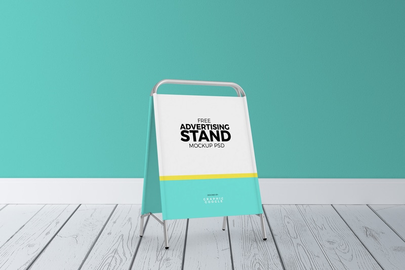 Folding Advertising Stand