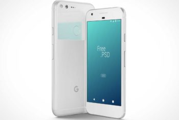 Free Google Pixel Smartphone Mockup