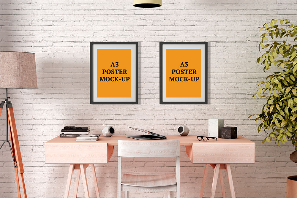 a3 posters mockup