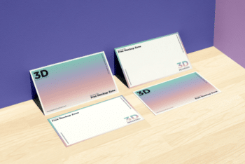 Free Business Card PSD Mockup for Branding Purposes