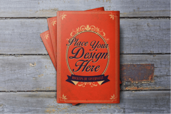 Book Dust Jacket PSD Mockup – Elegant Design & Useful Features
