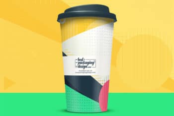 Free Download Cup PSD Mockup
