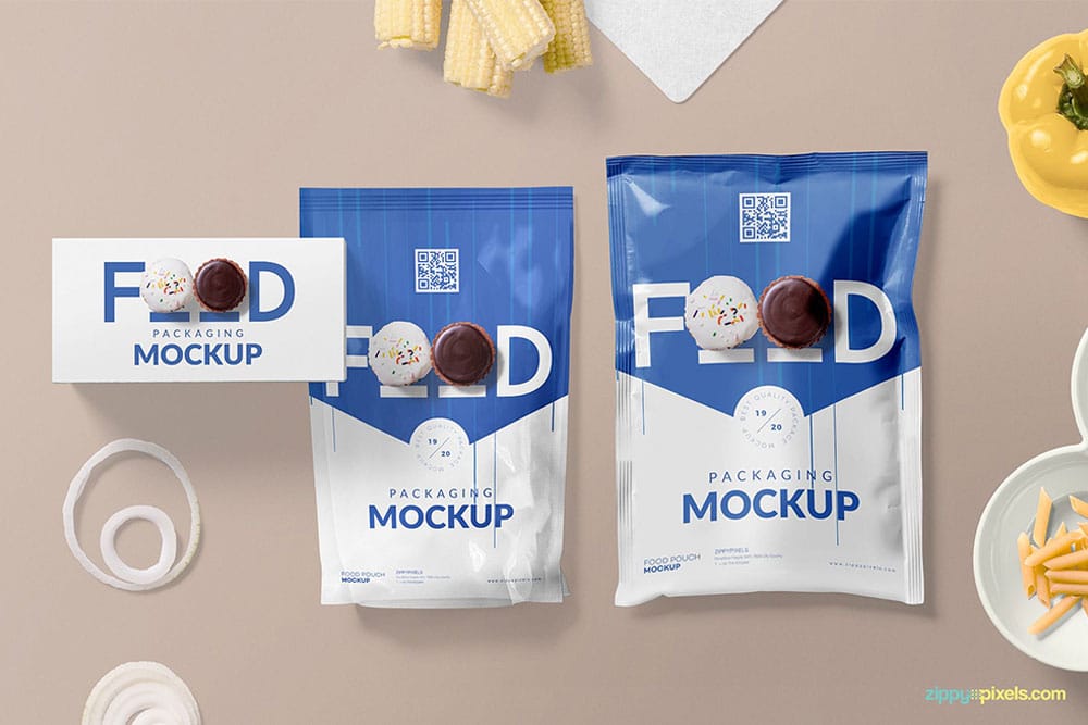 Food Packaging Mockup