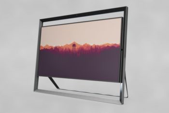 Realistic Modern Frame Mockup Freebie