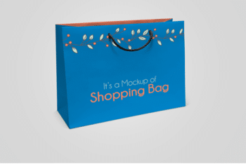 Paper Shopping Bag PSD Mockup – Wonderful Design & Useful Features