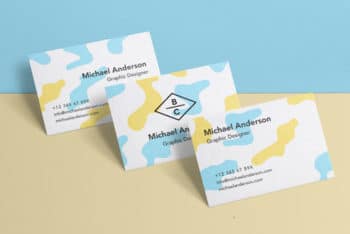 Business Card PSD Template Available with User-friendly Features