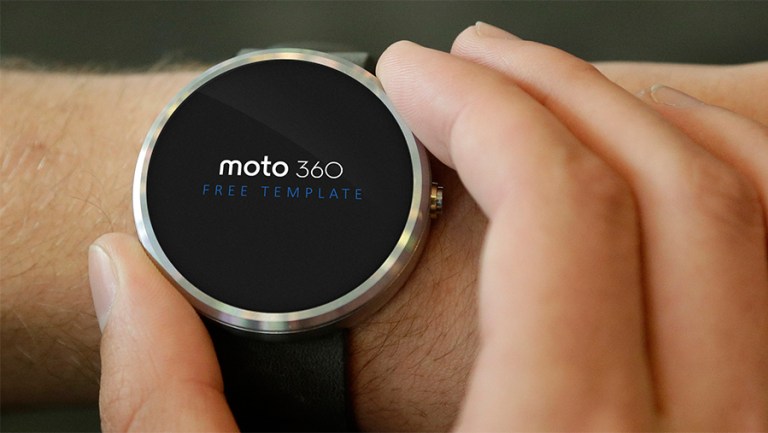 Realistic Moto 360 Watch