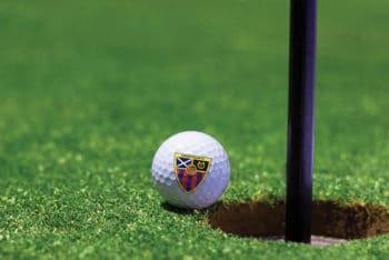 Free Customizable Golf Ball Plus Hole Mockup in PSD