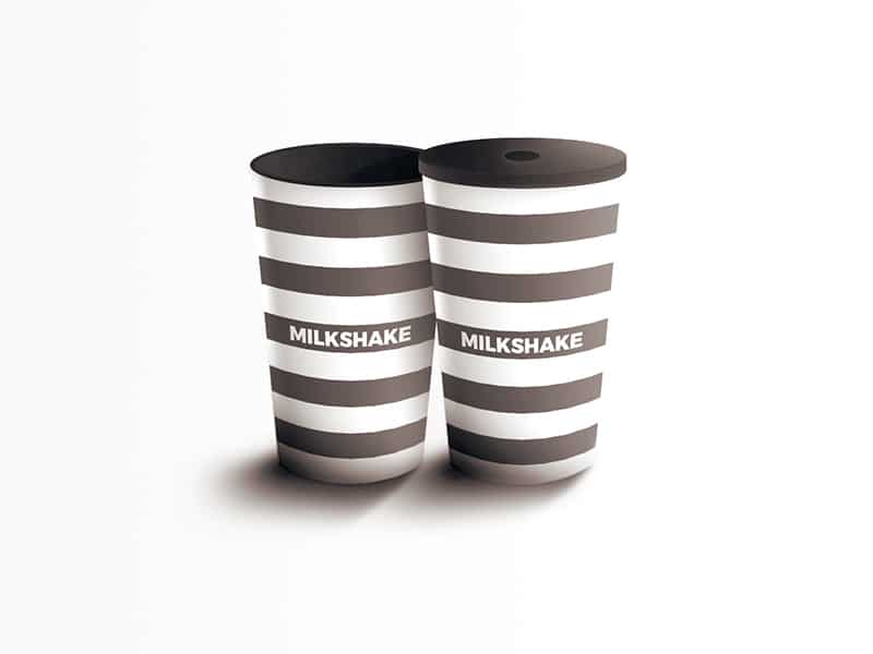 Milkshake Cup Design