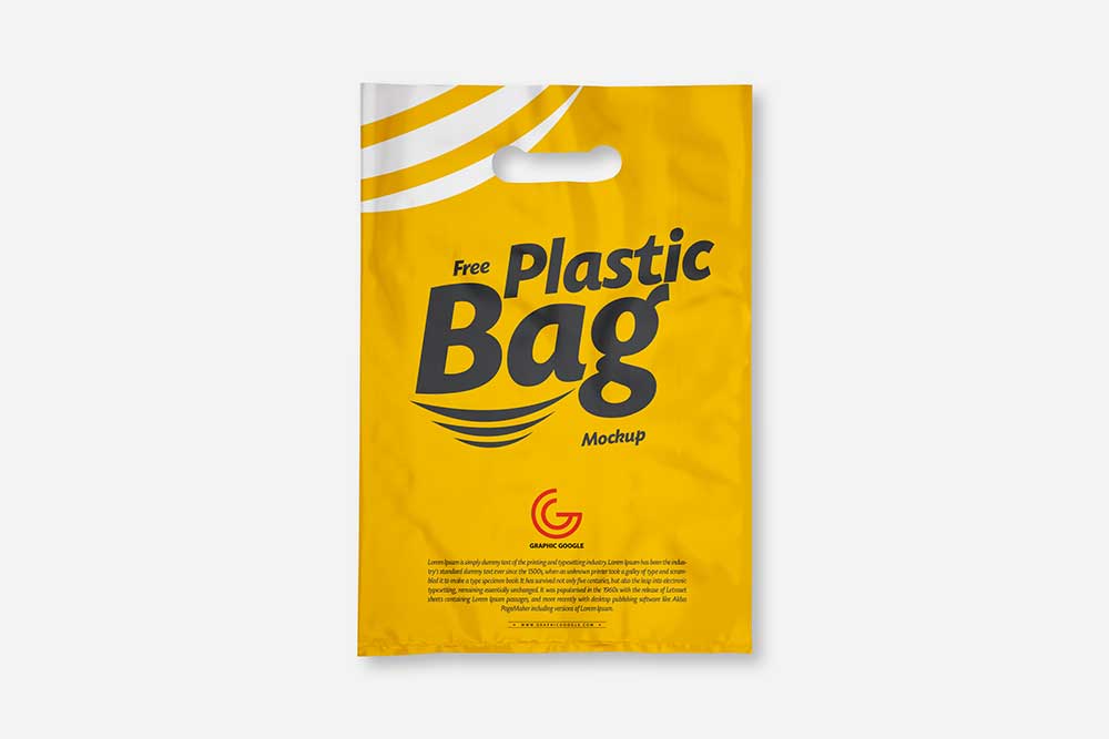 plastic bag mockup