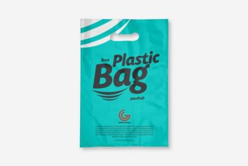Free Download Plastic Bag Mockup in PSD