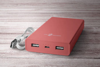 Free Power Bank Mockup In PSD